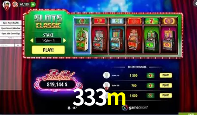 Descubra o Mundo do Cassino Online com 333m